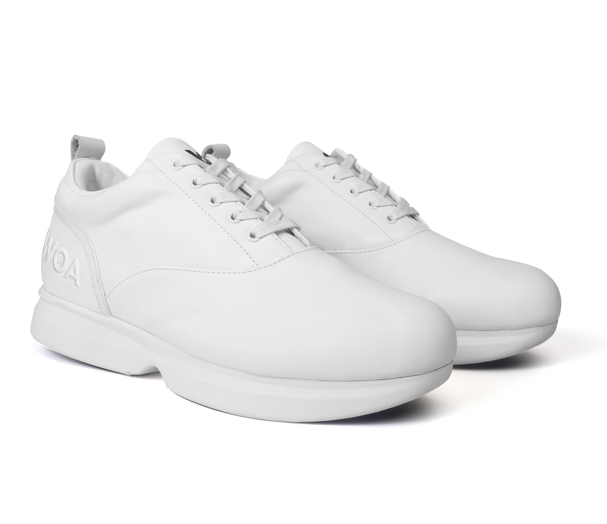 All White All-Day WOA Dress Sneaker