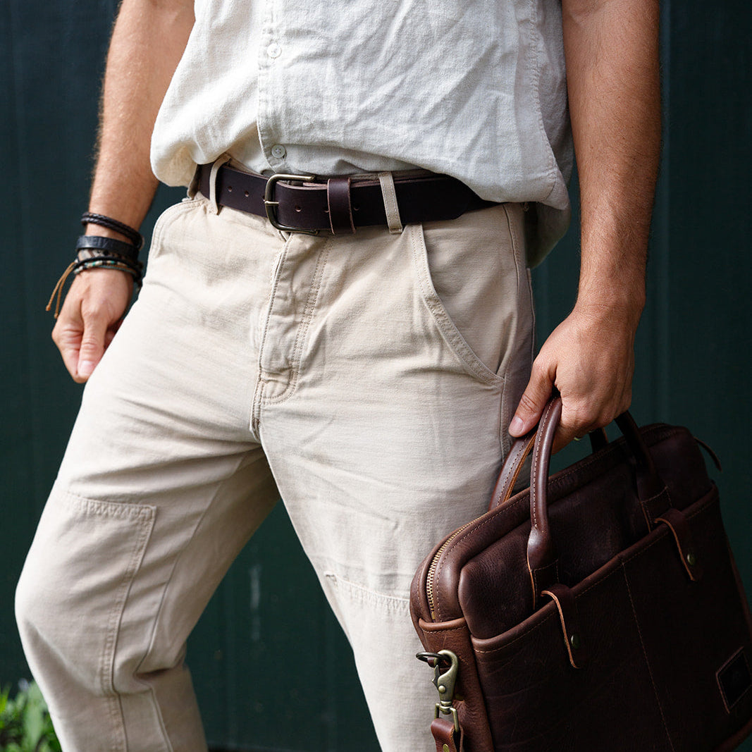 Leather Workman Belt - USA Made